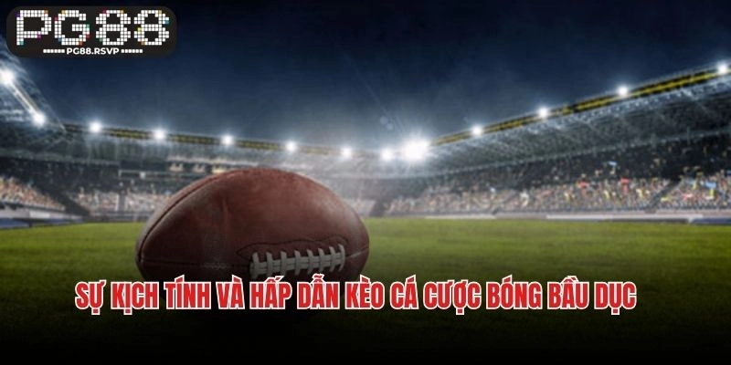Sự kịch tính và hấp dẫn kèo cá cược bóng bầu dục